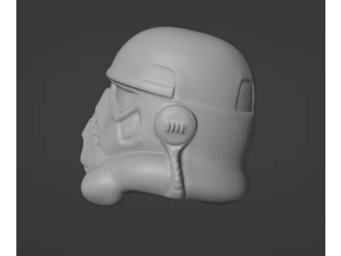 Stormtrooper mask - Star Wars 3D Model