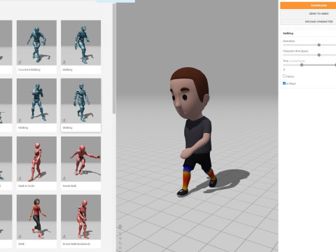 Cartoon Male Character Rigged 009 3D Model
