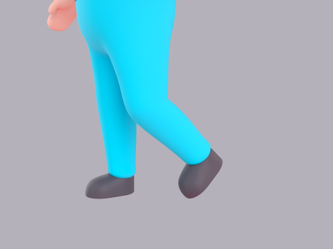 Cartoon Male Character Rigged 012 3Dモデル