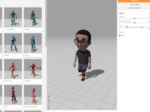 Cartoon Male Character Rigged 015 3D Model