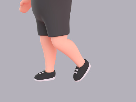 Cartoon Male Character Rigged 017 3D 모델