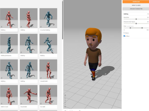 Cartoon Male Character Rigged 017 3D Model