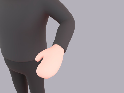 Cartoon Male Character Rigged 018 3D 모델