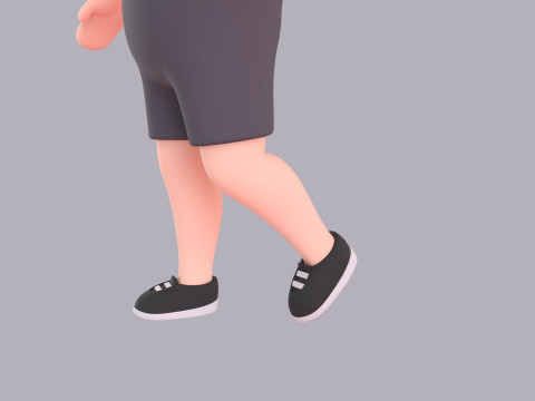 Cartoon Male Character Rigged 020 Modelo 3D