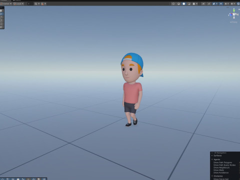 Cartoon Male Character Rigged 020 Modelo 3D