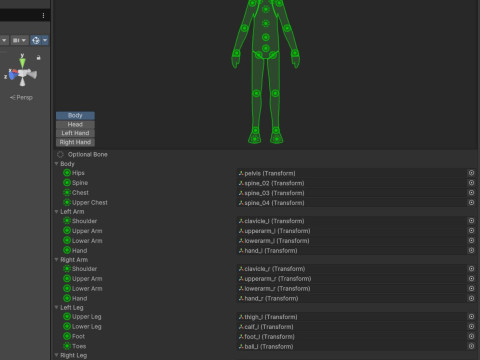 Cartoon Female Character Rigged 026 Modello 3D
