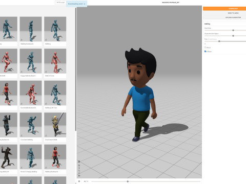 Cartoon Male Character Rigged 027 Modèle 3D