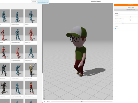 Cartoon Male Character Rigged 033 Modèle 3D
