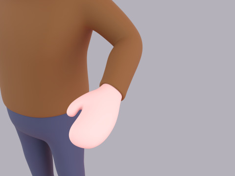 Cartoon Male Character Rigged 036 3Dモデル