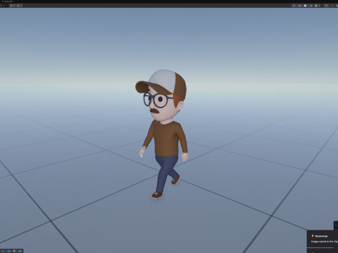 Cartoon Male Character Rigged 036 3Dモデル