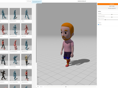 Cartoon Male Character Rigged 037 Modèle 3D