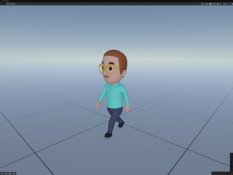 Cartoon Male Character Rigged 039 Modèle 3D