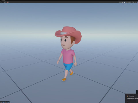 Cartoon Male Character Rigged 045 Modèle 3D