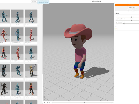 Cartoon Male Character Rigged 045 Modèle 3D