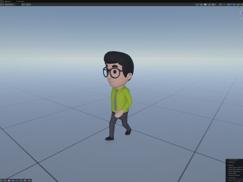 Cartoon Male Character Rigged 049 Modelo 3D