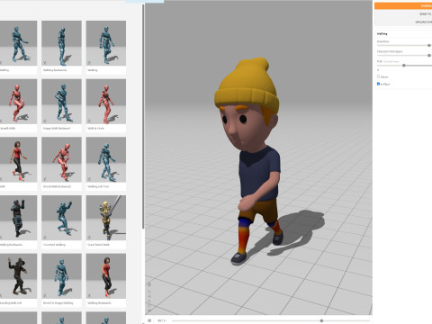 Cartoon Male Character Rigged 066 Modelo 3D