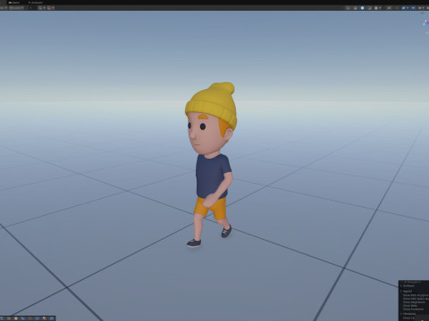 Cartoon Male Character Rigged 066 Modelo 3D