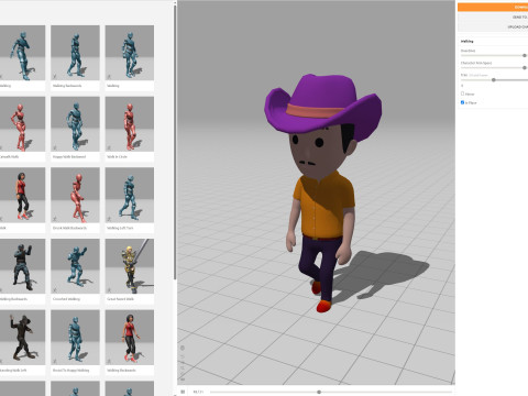 Cartoon Male Character Rigged 067 Modèle 3D