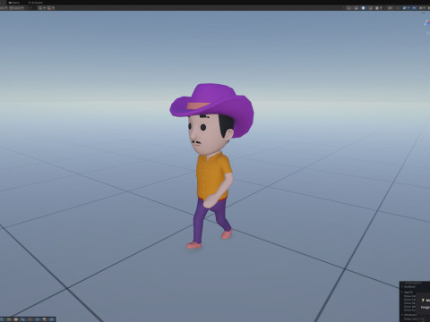 Cartoon Male Character Rigged 067 Modèle 3D
