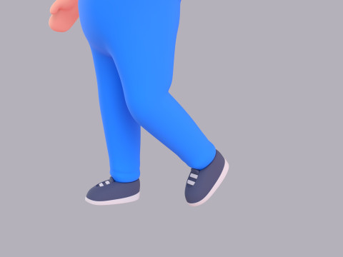Cartoon Male Character Rigged 070 Modelo 3D