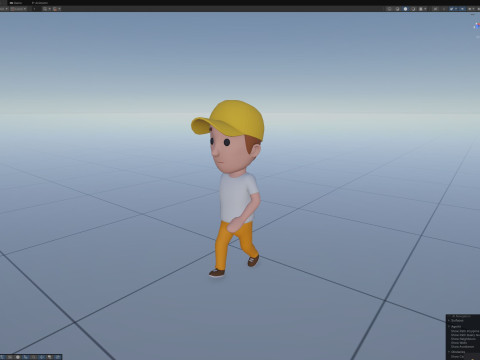 Cartoon Male Character Rigged 072 Modelo 3D