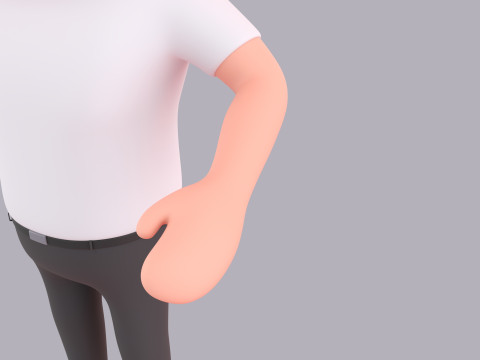 Cartoon Male Character Rigged 075 3Dモデル