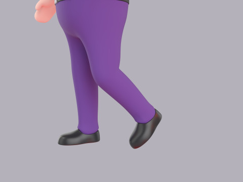Cartoon Male Character Rigged 080 3D मॉडल