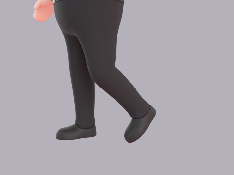 Cartoon Male Character Rigged 085 3D मॉडल