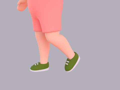 Cartoon Male Character Rigged 090 3Dモデル