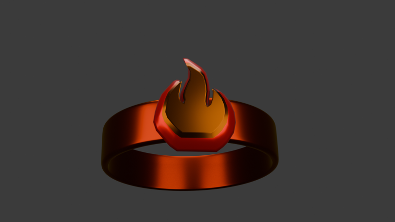 FIRE RING 3D 모델 .c4d .max .obj .3ds .fbx .stl .blend 