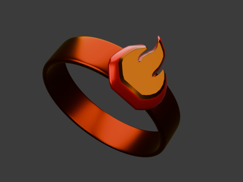 FIRE RING 3D 모델