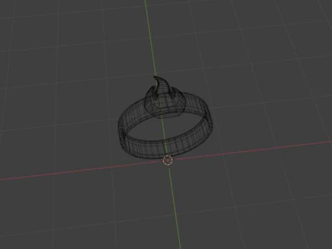 FIRE RING 3D Model