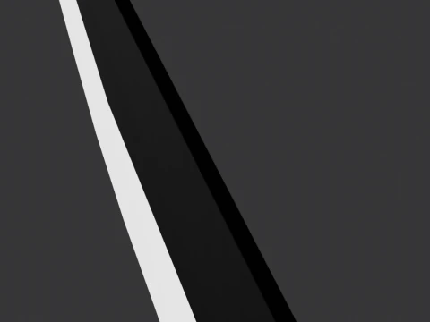 Zanpakuto Zangetsu anime sword Bleach 3D Model