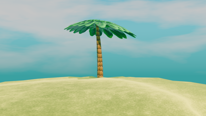 Palm tree Modelo 3D .c4d .max .obj .3ds .fbx .stl .blend 
