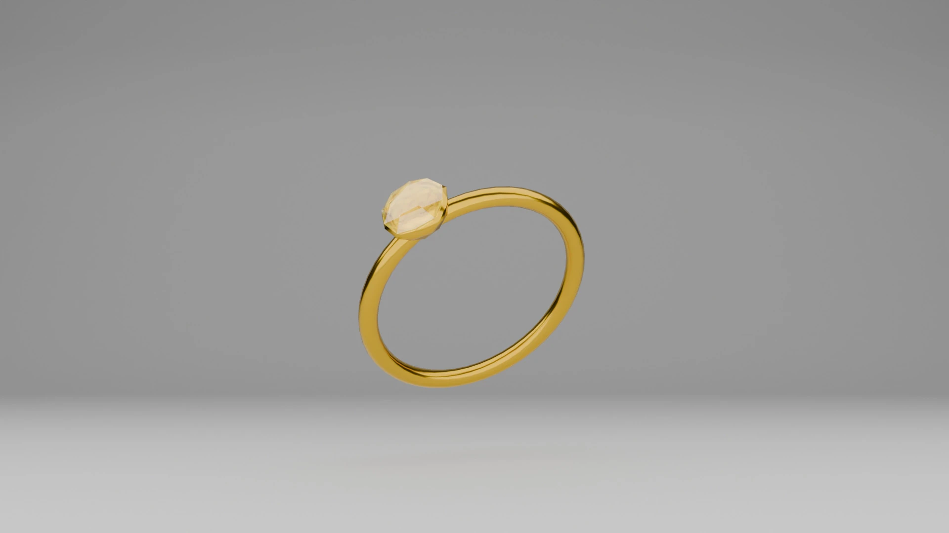 Golden ring 3D Model .c4d .max .obj .3ds .fbx .stl .blend 