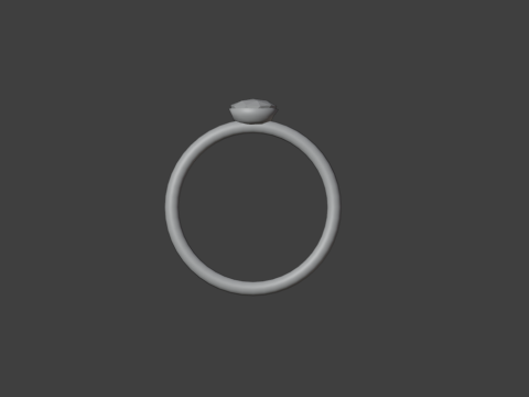 Golden ring Modelo 3D