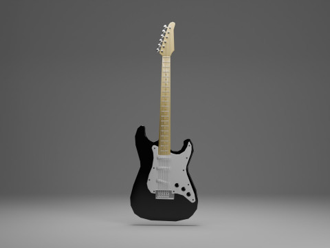 Electic guitar 3D Модель