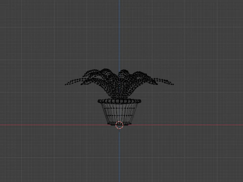 Simple flower pot 3D Model