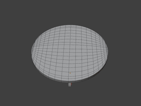 Circle table 3D 模型