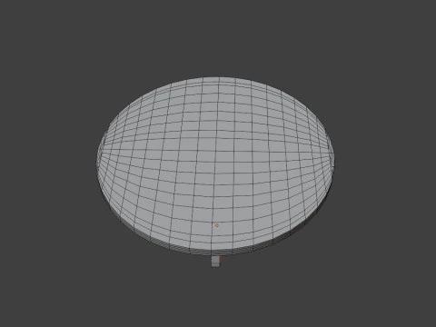 Circle table 3D Model