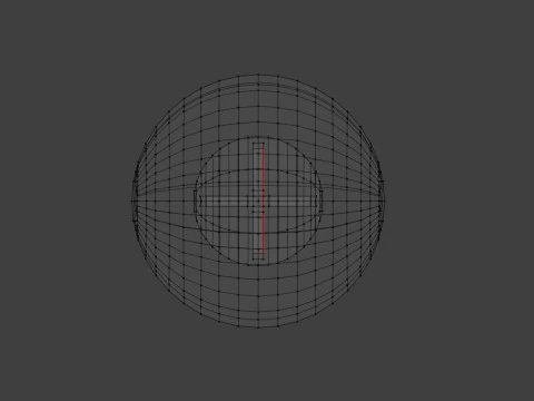 Circle table 3D Model