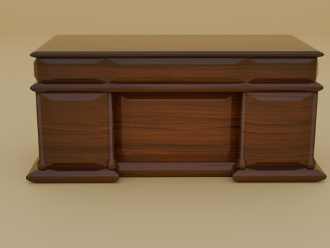 Boss table Model 3D