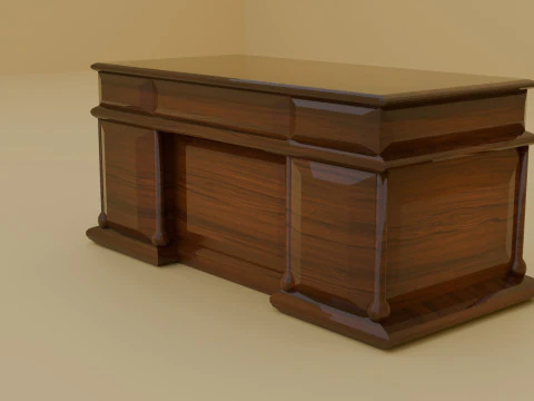 Mesa chefe Modelo 3D