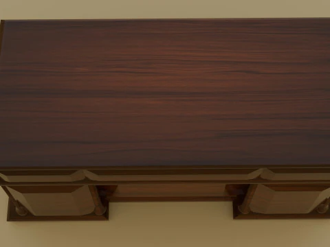 Mesa chefe Modelo 3D