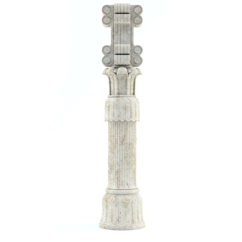 Persian column 02 Modelo 3D .c4d .max .obj .3ds .fbx .stl .blend 