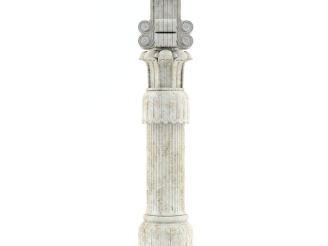 Persian column 02 3D Model