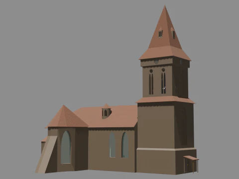 Church 3D Model
