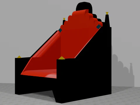 Throne 3D Model