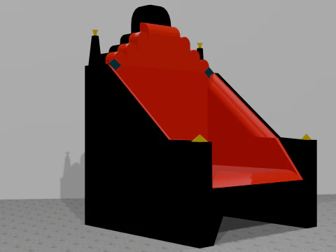 Throne 3D Model