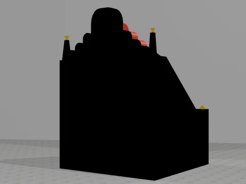 Throne 3D Model